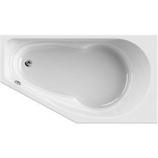 Wisa Tirano Bad Offset 160x90cm Rechts Wit 5050401239