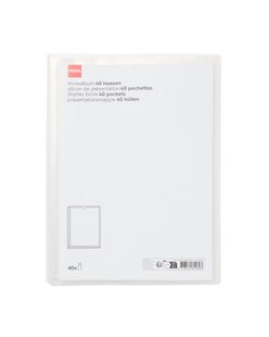HEMA Showalbum A4 transparant (transparant)