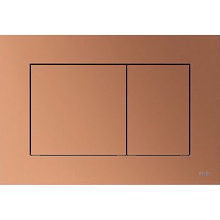 Bedieningsplaat Toilet TECE Now Kunststof Geborsteld Rood Brons