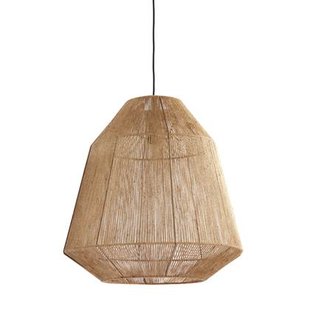 Light & Living Light&living Hanglamp Ø60x60 cm MALVA jute naturel
