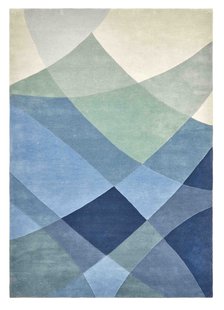 MOMO Rugs Studio - Rhythmic Tides Indigo - 170x240 cm Vloerkleed