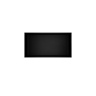 Inbouwnis BWS Colorato 30x60x10 cm Mat Zwart
