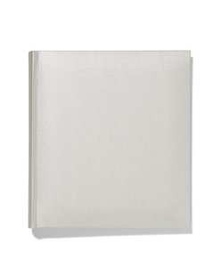 HEMA Fotoboek 32.5x29 linnen zilver