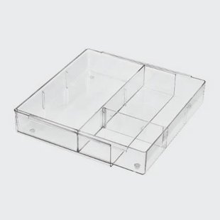 Lade Organizer, Uitschuifbaar, 25.4 x 26.7 x 5.7 cm, Kunststof - iDesi