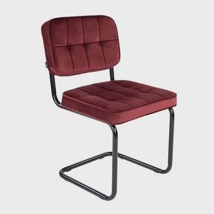 Kick buisframe stoel Ivy - Rood Kick buisframe stoel Ivy - Rood