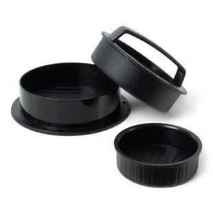 Senza - hamburgerpers - zwart