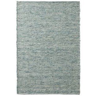 Tapeso Wollen vloerkleed - Bokn Lichtblauw - 250x290 cm