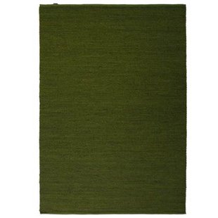 Nordic Weavers Wollen vloerkleed Lett - groen - 160x230 cm