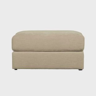 vtwonen Family Hocker - Polyester - Zand - 43x90x98