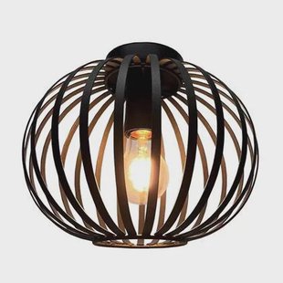 Lucide MANUELA Plafonnière - Zwart