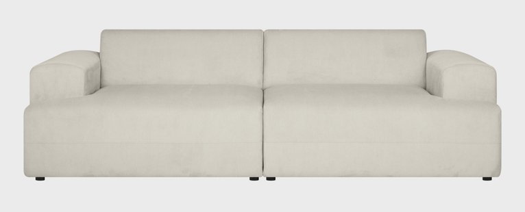 3-zitsbank Sevilla ribstof | NADUVI Collection