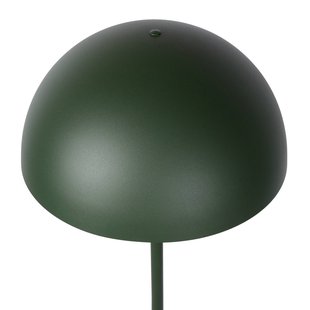 Lucide Vloerlamp Siemon van staal, Ø 35 cm, groen