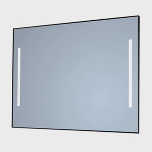 Spiegel Sanicare Q-Mirrors 60x70 cm Rechthoek Met Links & Rechts LED Warm White, Omlijsting Aluminium incl. ophangmateriaal Zonder Schakelaar Spiegel Sanicare Q-Mirrors 60x70 cm Rechthoek Met Links & Rechts LED Warm White, Omlijsting Aluminium incl. ophangmateriaal Zonder Schakelaar