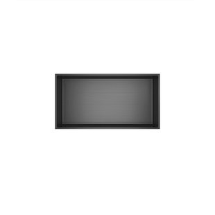 Inbouwnis BWS Colorato 30x60x10 cm Gunmetal Grijs