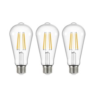 Arcchio LED filament lamp helder E27 3.8W 3000K 806lm set van 3 Arcchio LED filament lamp helder E27 3.8W 3000K 806lm set van 3