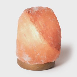 Zoutsteen lamp - 18 cm