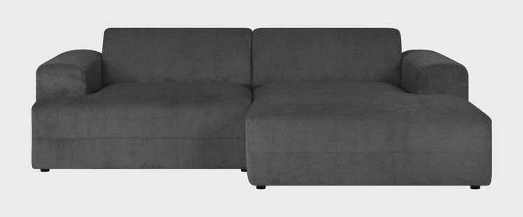 Hoekbank Sevilla rechts ribstof | NADUVI Collection