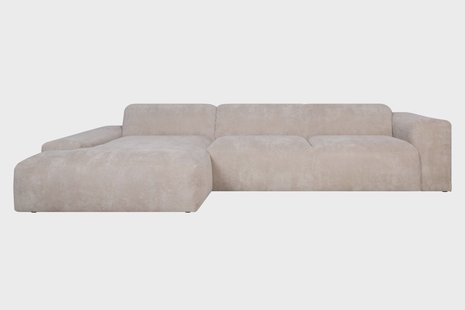 5-zitshoekbank Hilton links ribstof | NADUVI Collection