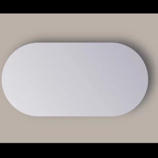 Spiegel Sanicare Q-Mirrors 70x120 cm Ovaal/Rond Met Rondom LED Cold White incl. ophangmateriaal Met Sensor Spiegel Sanicare Q-Mirrors 70x120 cm Ovaal/Rond Met Rondom LED Cold White incl. ophangmateriaal Met Sensor