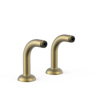 Aanpassingskniestuk Tres Clasic Bad/Douche Met Geluiddemping Verouderd Messing Mat