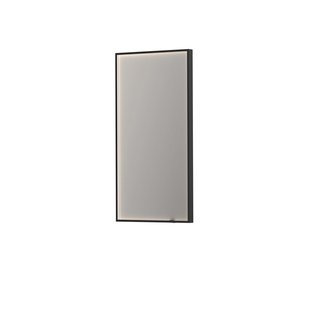 Spiegel INK SP19 Rechthoek In Stalen Kader Met Indirecte Colour Changing LED Verlichting 50 x 4 x 100 cm Mat Zwart Spiegel INK SP19 Rechthoek In Stalen Kader Met Indirecte Colour Changing LED Verlichting 50 x 4 x 100 cm Mat Zwart