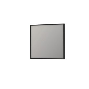 Spiegel INK SP18 Rechthoek In Stalen Kader 90 x 4 x 80 cm Mat Zwart