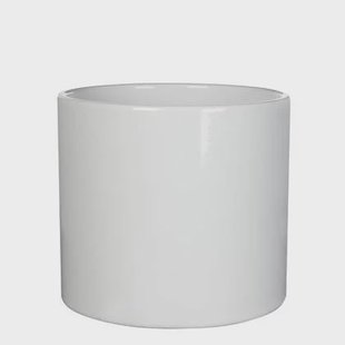 Mica Decorations Era Bloempot - H26 x Ø28 cm - Wit
