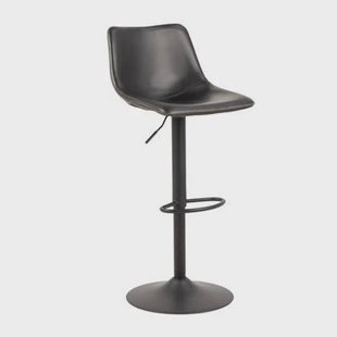 by fonQ Brent Draaibare Barkruk - Zwart