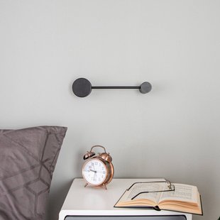 Nowodvorski Lighting Wandlamp Orbit I 20, zwart, 1-lamp