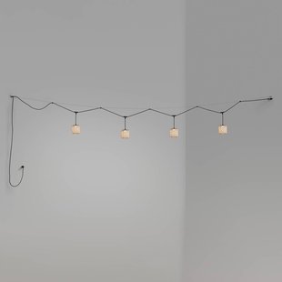 Bover Nans S/16/4L LED-buiten hanglamp, beige