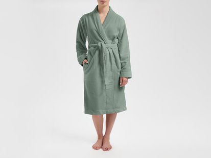 Yumeko Badjas mini dots sea green 100% biologisch en fairtrade katoen Yumeko Badjas mini dots sea green 100% biologisch en fairtrade katoen