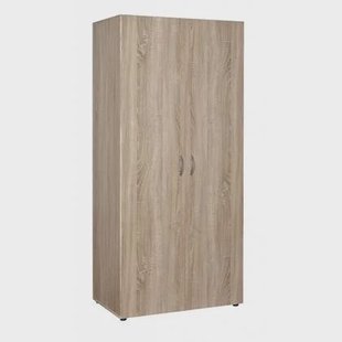 Kledingkast Baarlo - Hout - Eiken|Hout - Naturel - MDF