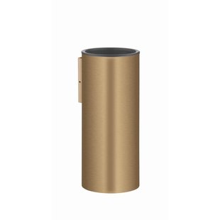 Crosswater 3ONE6 Bekerhouder - 7.4x7.4x14.7cm - geborsteld messing TS003SF