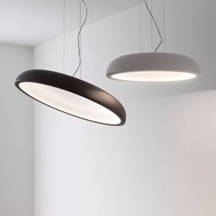 Stilnovo Reflexio LED hanglamp, Ø46cm, wit Stilnovo Reflexio LED hanglamp, Ø46cm, wit