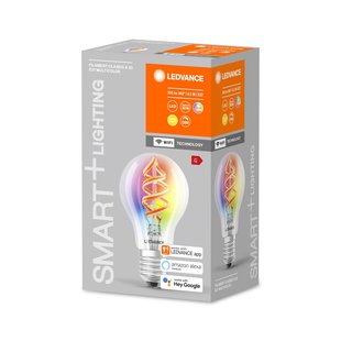 LEDVANCE SMART+ WiFi E27 4,5W Classic RGB 827