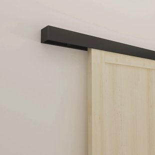Loftdeur Zwart Modern Schuifdeursysteem 200/240cm wandmontage