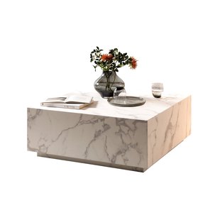 Salontafel Esma Wit 90x90x35cm Salontafel Esma Wit 90x90x35cm