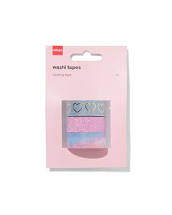 HEMA Washi Tapes Met Glitters - 3 Stuks HEMA Washi Tapes Met Glitters - 3 Stuks
