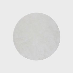 Kelsey vloerkleed wit - Ø 200 cm