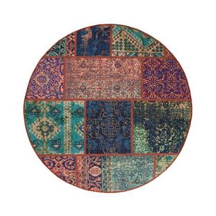 Heritaged Rond patchwork vloerkleed - Fade No.1 multi - 190 cm