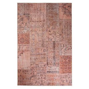 Heritaged Patchwork vloerkleed - Fade Heritage beige|terracotta -