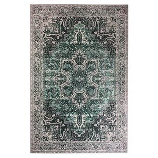 Heritaged Vintage vloerkleed - Fade No.3 groen - 152x230 cm