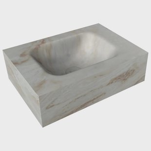 Fontein Vrijhangend Mondiaz EDEN Solid Surface 40 x 12 x 23 cm Frappe