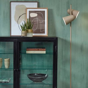 IT´S ABOUT ROMI IT'S ABOUT ROMI Salamanca vloerlamp, zandkleurig, 2-lamps