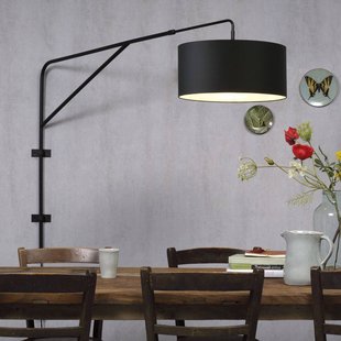 IT´S ABOUT ROMI IT'S ABOUT ROMI Brighton wandtextiel zwart Ø47cm