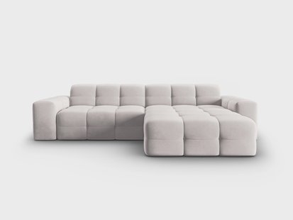 3.5-zitshoekbank Kendal velvet rechts | Micadoni Limited Edition