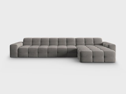 5-zitshoekbank Kendal velvet rechts | Micadoni Limited Edition