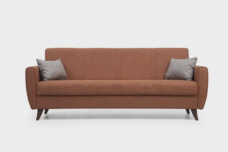 3-zitsslaapbank Saden bouclé | Atelier Del Sofa