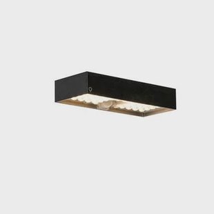 QAZQA Buiten wandlamp zwart met dimlicht en sensor op solar - Kayo