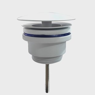 Clickwaste Vast Luca Sanitair Voor Luca afvoeren Mat Wit